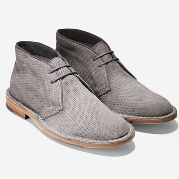 Cole Haan Men’s suede leather 9.5 Grover Chukka B28 - Picture 1 of 9